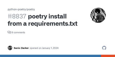 poetry github|poetry install from github.